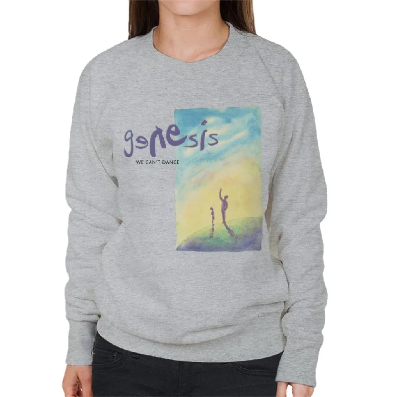 Genesis We Cant Dance Album Cover Women's Sweatshirt Hoodie with Relaxed Fit Easy Casual Genesis We Cant Dance Album Cover Women's Sweatshirt Hoodie with Relaxed Fit Easy Casual