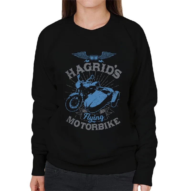 Harry Potter Hagrids Flying Motorbike Women's Sweatshirt Hoodie with Raglan Sleeves Sporty Comfortable Harry Potter Hagrids Flying Motorbike Women's Sweatshirt Hoodie with Raglan Sleeves Sporty Comfortable