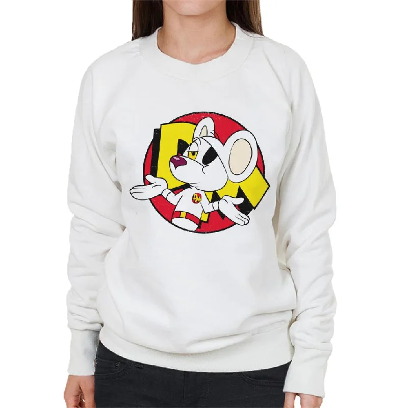Danger Mouse In My Defence I Was Unsupervised Women's Sweatshirt Hoodie with Hem Elastic Stretchable Comfortable Danger Mouse In My Defence I Was Unsupervised Women's Sweatshirt Hoodie with Hem Elastic Stretchable Comfortable