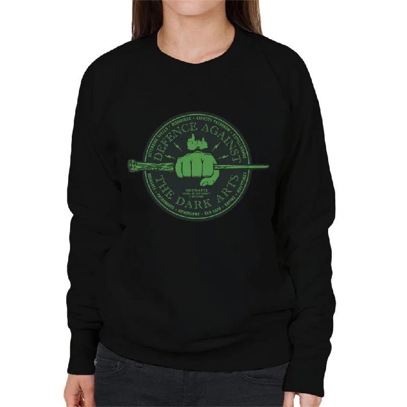Harry Potter Defence Against The Dark Arts Logo Women's Sweatshirt Hoodie with Mesh Breathable Sporty Harry Potter Defence Against The Dark Arts Logo Women's Sweatshirt Hoodie with Mesh Breathable Sporty