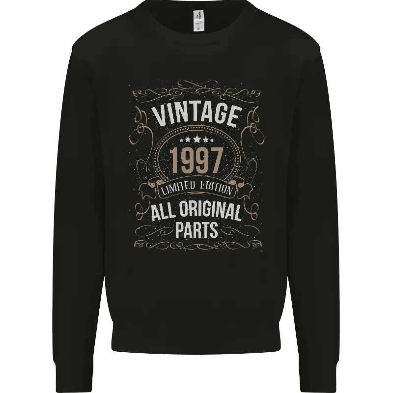 27th Birthday Limited Edition 1997 Mens Sweatshirt Jumper Hoodie with Magnetic Closure Innovative Modern 27th Birthday Limited Edition 1997 Mens Sweatshirt Jumper Hoodie with Magnetic Closure Innovative Modern