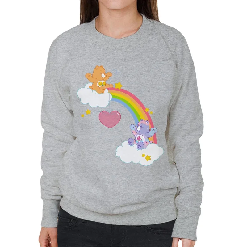 Care Bears Friend And Best Friend Bear Women's Sweatshirt Hoodie with Elastic Cuffs Stretchable Comfortable Care Bears Friend And Best Friend Bear Women's Sweatshirt Hoodie with Elastic Cuffs Stretchable Comfortable