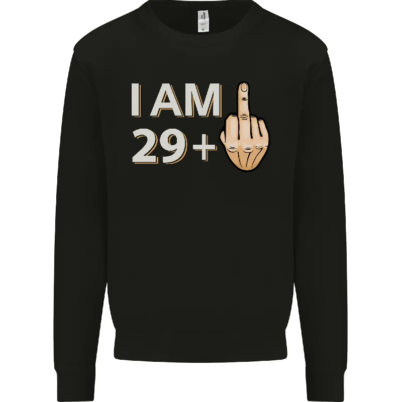 30th Birthday Funny Offensive 30 Year Old Mens Sweatshirt Jumper Hoodie with V-Neck Classic Versatile 30th Birthday Funny Offensive 30 Year Old Mens Sweatshirt Jumper Hoodie with V-Neck Classic Versatile