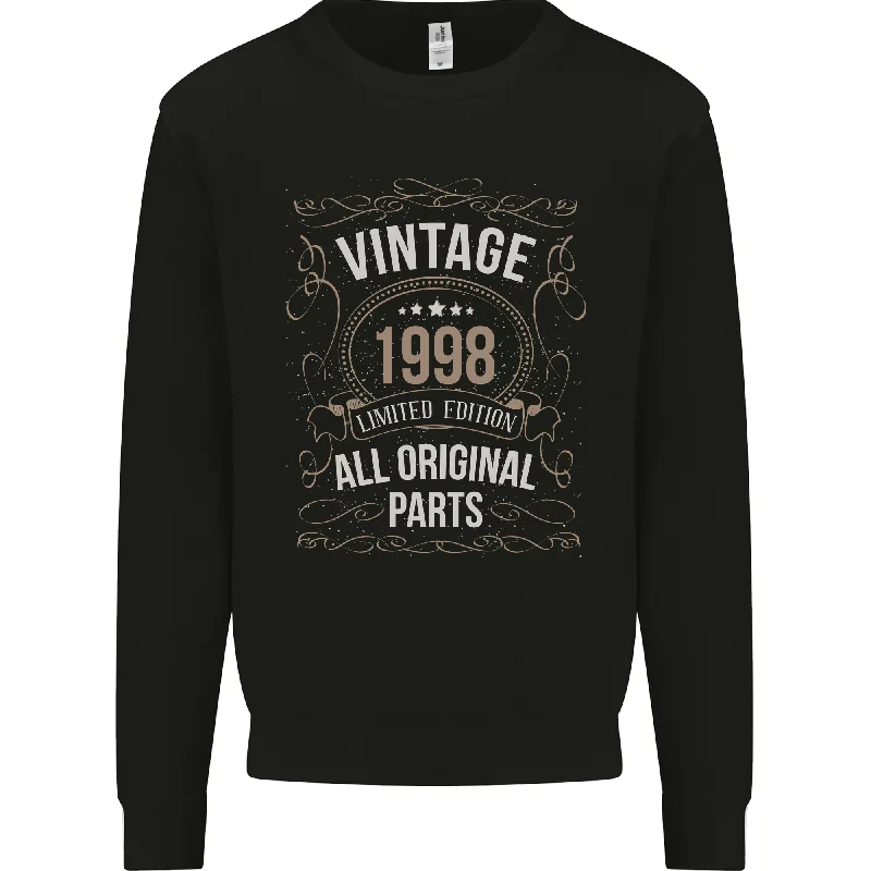 26th Birthday Limited Edition 1998 Mens Sweatshirt Jumper Hoodie with Belted Waist Structured Tailored 26th Birthday Limited Edition 1998 Mens Sweatshirt Jumper Hoodie with Belted Waist Structured Tailored