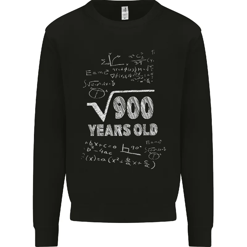 30th Birthday 30 Year Old Geek Funny Maths Mens Sweatshirt Jumper Hoodie with Ribbed Cuffs Snug Fit Comfort 30th Birthday 30 Year Old Geek Funny Maths Mens Sweatshirt Jumper Hoodie with Ribbed Cuffs Snug Fit Comfort