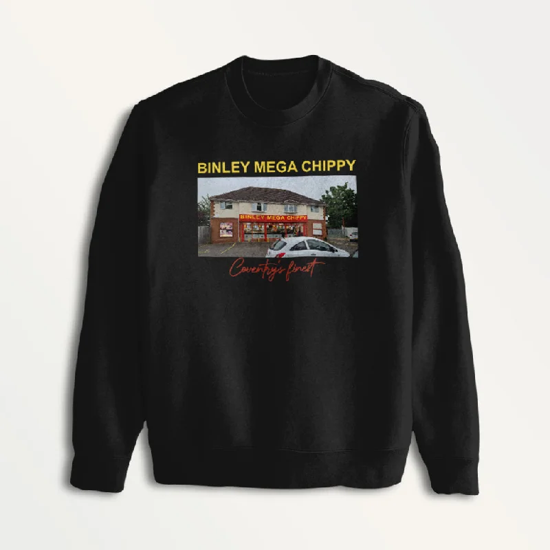 Binley Mega Chippy Photo Women's Sweatshirt Hoodie with Hem Patch Decorative Personalized Binley Mega Chippy Photo Women's Sweatshirt Hoodie with Hem Patch Decorative Personalized