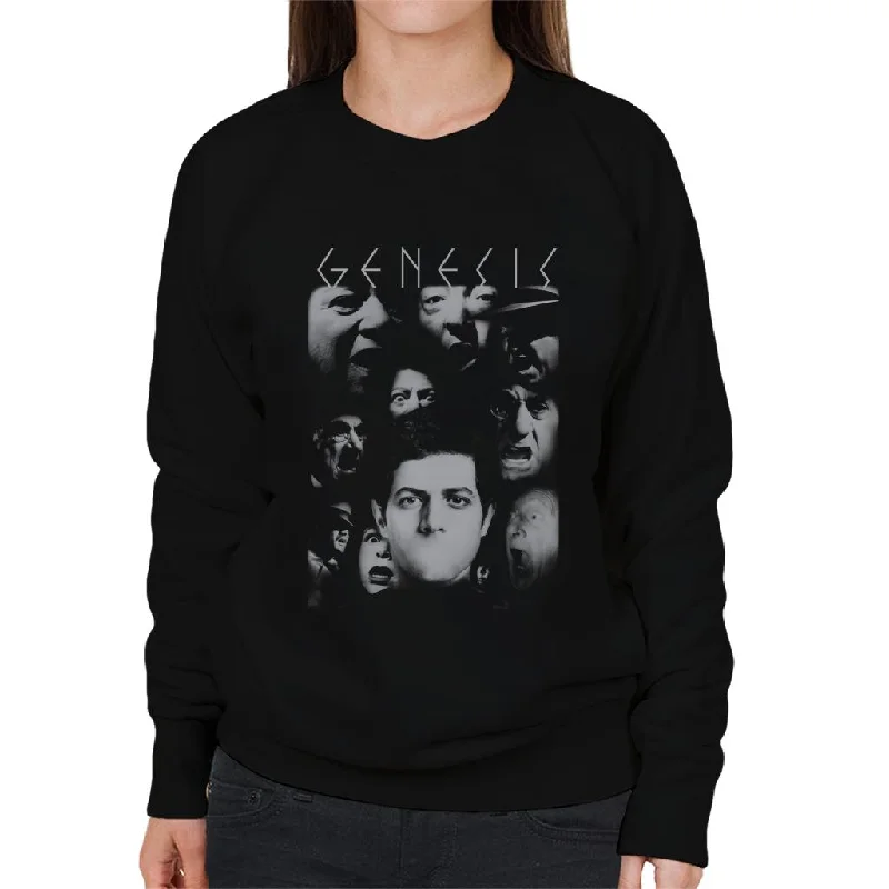 Genesis The Lamb Lies Down On Broadway Women's Sweatshirt Hoodie with High Neck Warm Protective Genesis The Lamb Lies Down On Broadway Women's Sweatshirt Hoodie with High Neck Warm Protective