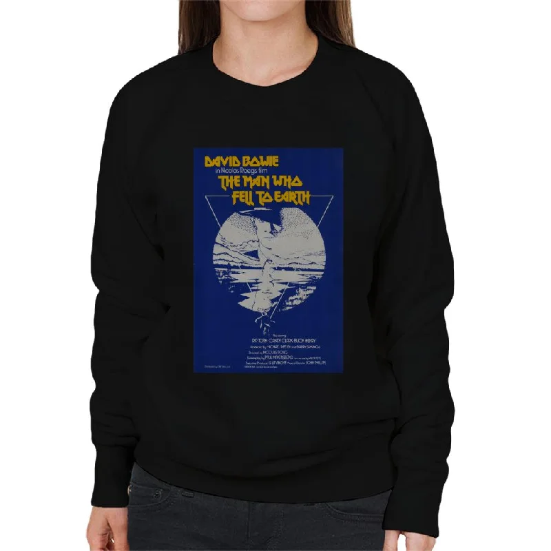 The Man Who Fell To Earth A Nicolas Roegs Film Women's Sweatshirt Hoodie with Lining Warm Insulated The Man Who Fell To Earth A Nicolas Roegs Film Women's Sweatshirt Hoodie with Lining Warm Insulated