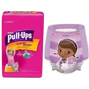 Pull-Ups Training Pants for Girls with Learning Design, 2T/3T, Package of 25 Casual Drawstring Pants Pull-Ups Training Pants for Girls with Learning Design, 2T/3T, Package of 25 Casual Drawstring Pants