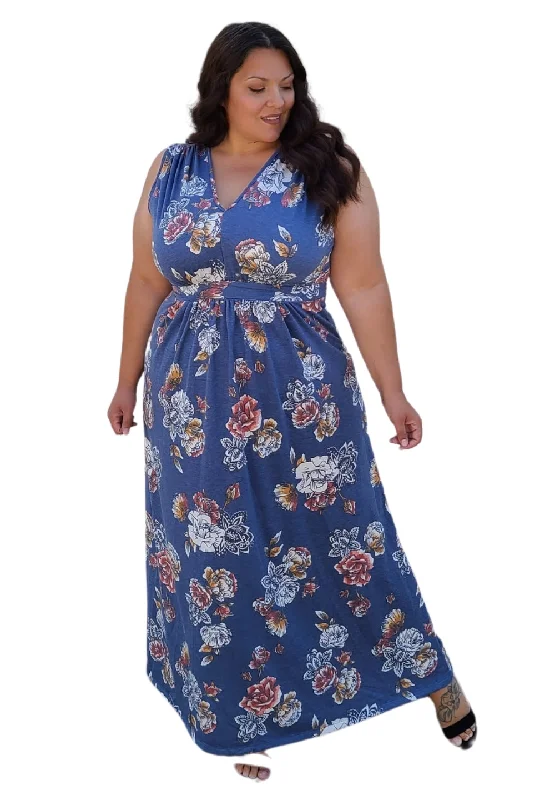 Bonnie Maxi Dress Stylish Button-Up Maxi Dress