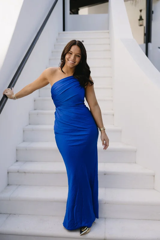 Delilah Maxi Dress - Royal Blue Stylish Boho Maxi Dress