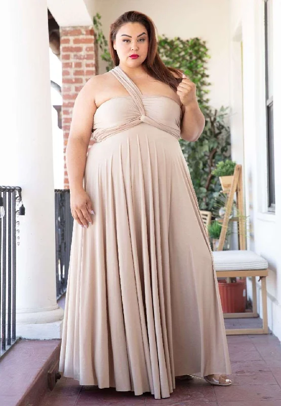 Eternity Maxi Dress Elegant Maxi Dress with Ruffles