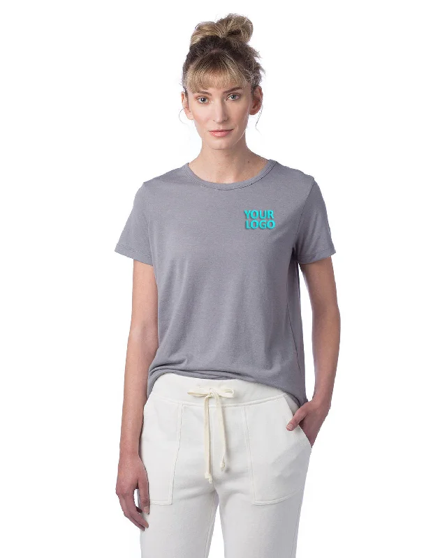 Alternative Ladies' Modal Tri-Blend T-Shirt, Nickel Wool Fabric Cashmere Fabric Tweed Fabric Alternative Ladies' Modal Tri-Blend T-Shirt, Nickel Wool Fabric Cashmere Fabric Tweed Fabric
