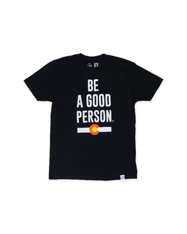 Signature T-Shirt -Hometown Black Solid Print Embellished