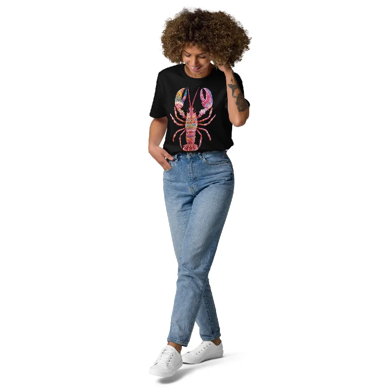 Women's EcoLuxe Lobster Organic Cotton Tee - Cornwall Chenille Blend Fleece Blend Nylon Blend Women's EcoLuxe Lobster Organic Cotton Tee - Cornwall Chenille Blend Fleece Blend Nylon Blend