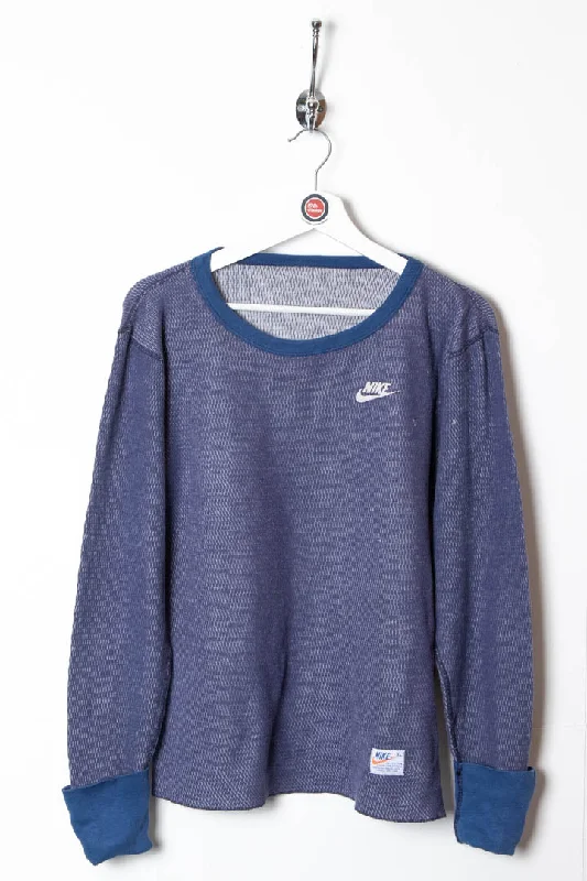 Women's Nike Longsleeve Waffle T-Shirt (L) Nylon Fabric Polyester Fabric Spandex Fabric Women's Nike Longsleeve Waffle T-Shirt (L) Nylon Fabric Polyester Fabric Spandex Fabric