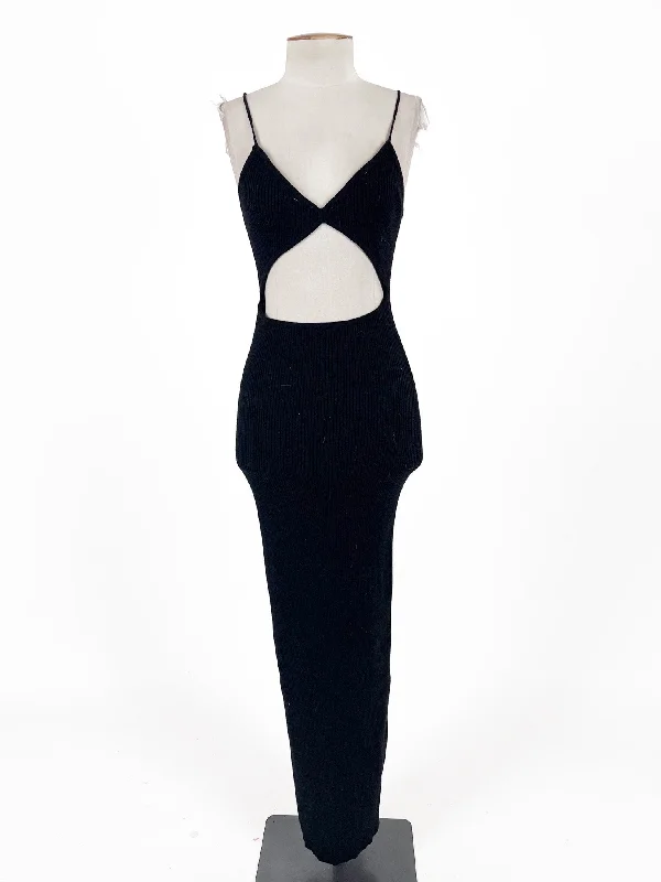 Charcoal | Black Cocktail Dress | Size 8