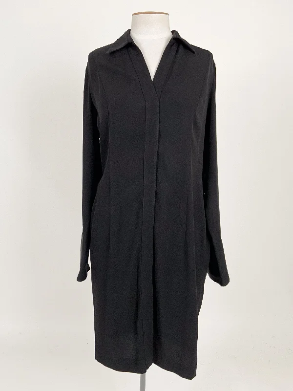 Country Road | Black Casual/Workwear Dress | Size 16