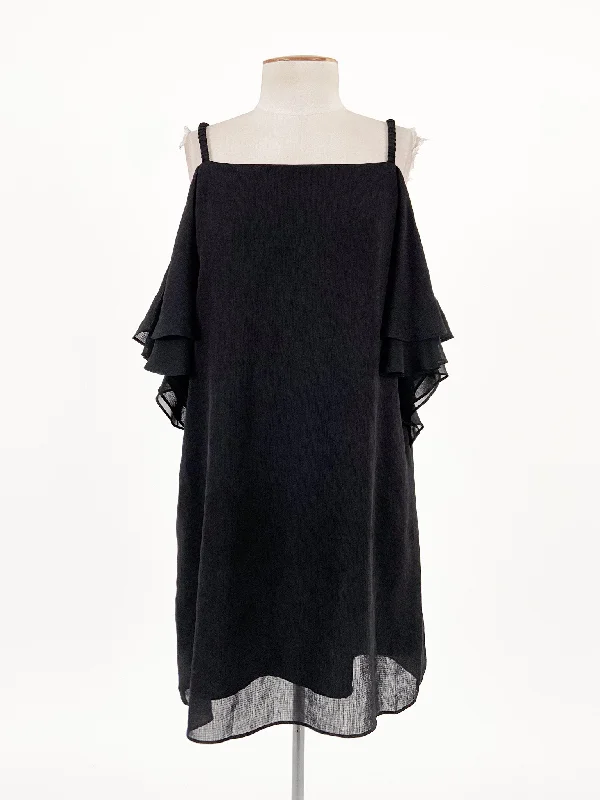 Elise | Black Casual/Cocktail Dress | Size S