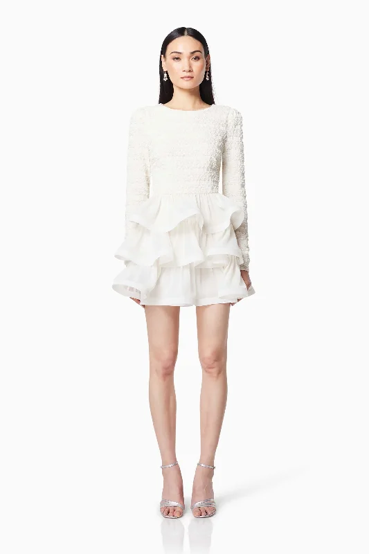 Elliatt Sophisticate Dress - Ivory