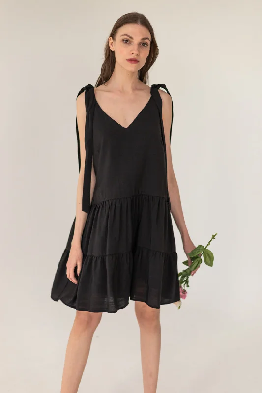 Enteliér Summer Dress Black