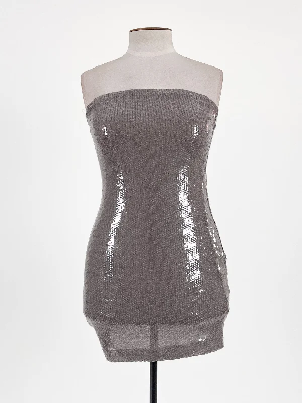 Glassons | Grey Cocktail Dress | Size M