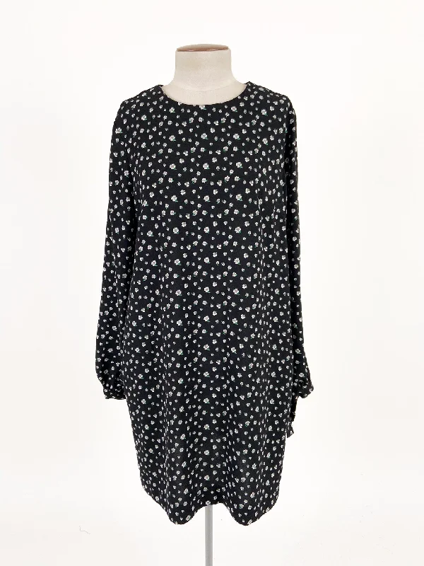 H&M | Black Casual Dress | Size 12