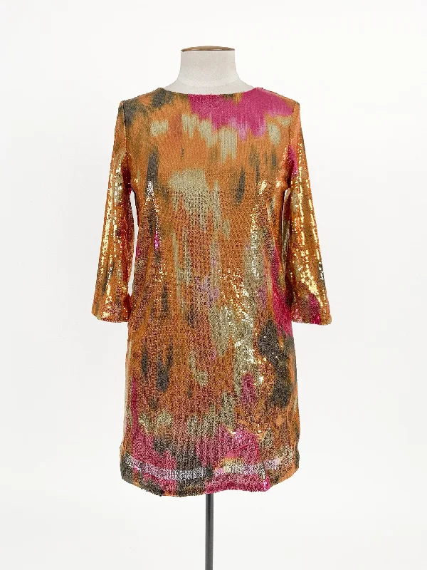 H&M | Multicoloured Cocktail Dress | Size 10