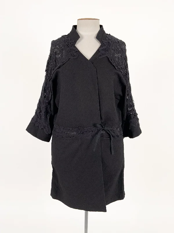 Ommuse | Black Casual Dress | Size M