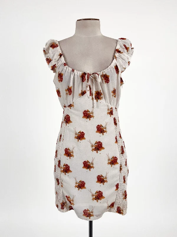 Polly | White Casual Dress | Size 10
