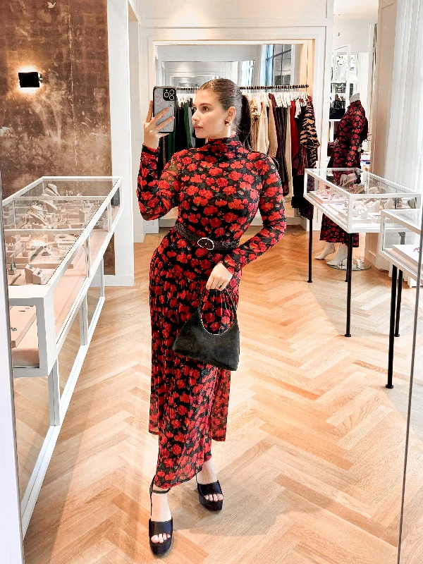 RHODE | FITTED MIRABELLE LONG DRESS