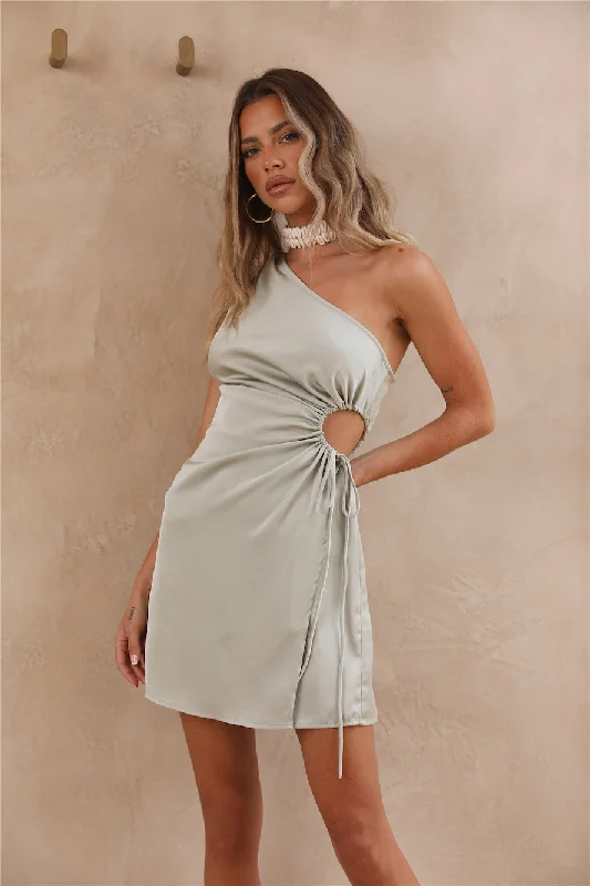 Right Time Dress Sage
