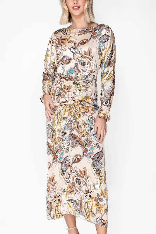 SYDNEY DRESS (IVORY FLOWER)