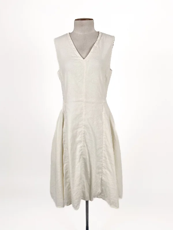 Theory | White Cocktail Dress | Size 10