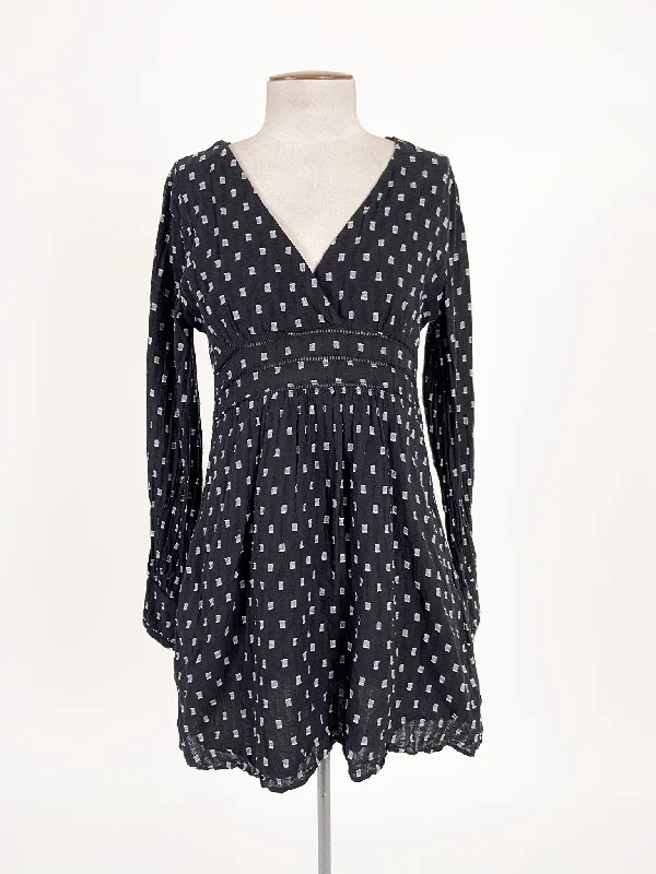 Zara | Black Casual Dress | Size S