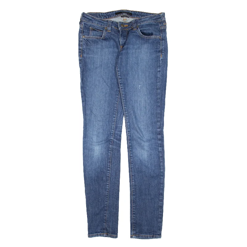 CALVIN KLEIN JEANS Low Rise Jeans Blue Denim Slim Skinny Womens W28 L32 Stylish Acid-Wash Jeans CALVIN KLEIN JEANS Low Rise Jeans Blue Denim Slim Skinny Womens W28 L32 Stylish Acid-Wash Jeans
