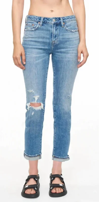 Jessie Everyday Slim Straight Jeans In Harbor Distressed Chic Double Waistband Jeans Jessie Everyday Slim Straight Jeans In Harbor Distressed Chic Double Waistband Jeans