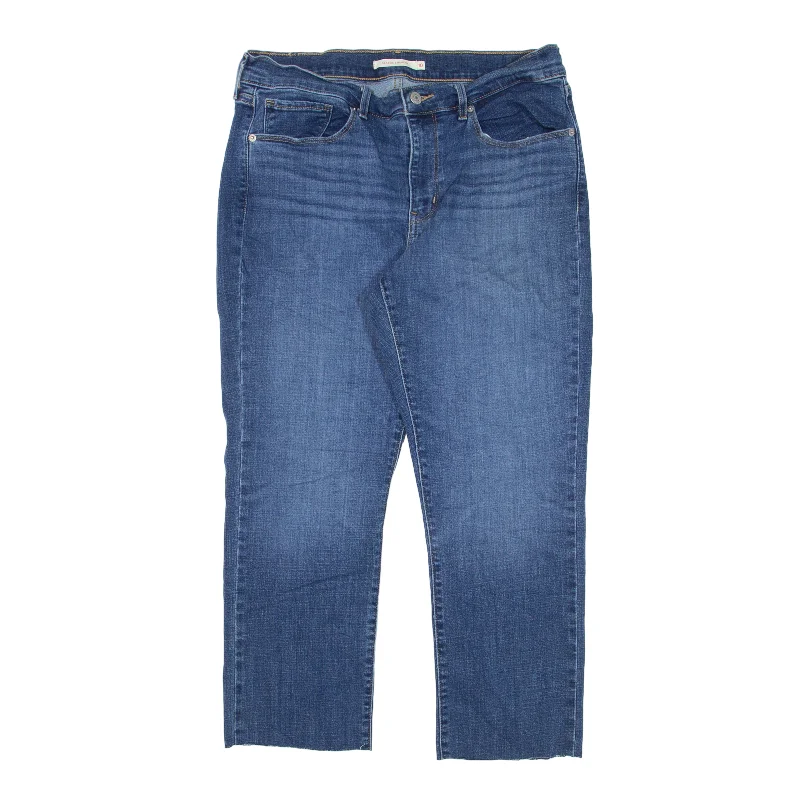 LEVI'S Jeans Blue Denim Classic Straight Womens W30 L24 Stylish Paperbag Waist Denim LEVI'S Jeans Blue Denim Classic Straight Womens W30 L24 Stylish Paperbag Waist Denim