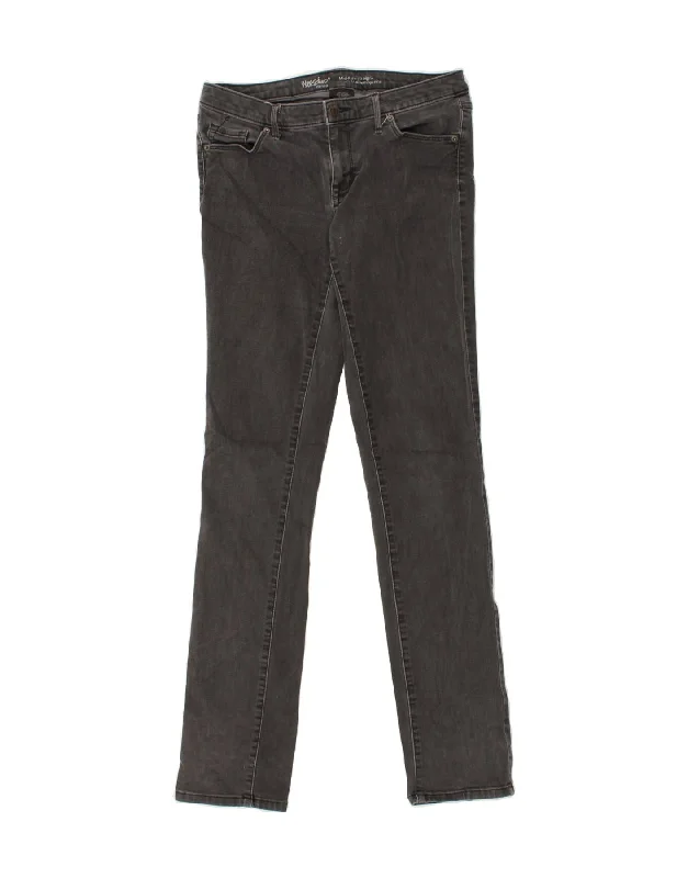 MOSSIMO Womens Mid Rise Straight Jeans US 8 Medium W30 L32 Grey Cotton Fashionable Bootcut Jeans MOSSIMO Womens Mid Rise Straight Jeans US 8 Medium W30 L32 Grey Cotton Fashionable Bootcut Jeans