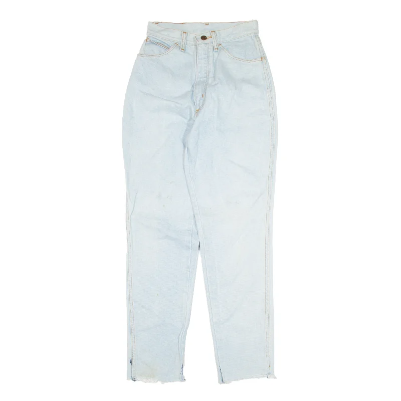 WRANGLER Jeans Blue Denim Regular Mom Womens W23 L28 Fashionable Cropped Denim Jeans WRANGLER Jeans Blue Denim Regular Mom Womens W23 L28 Fashionable Cropped Denim Jeans