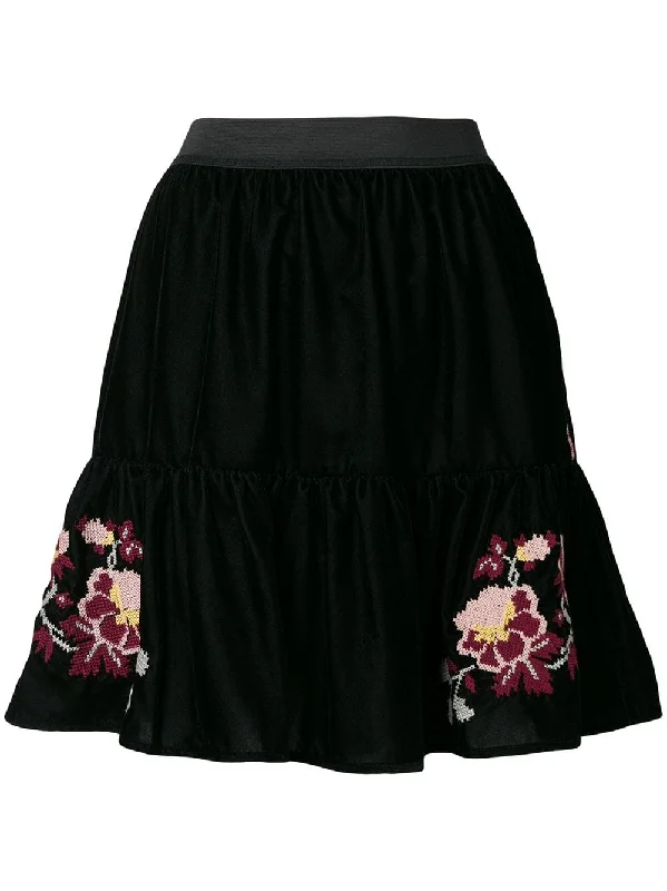 velvet mini skirt silk skirt sleek