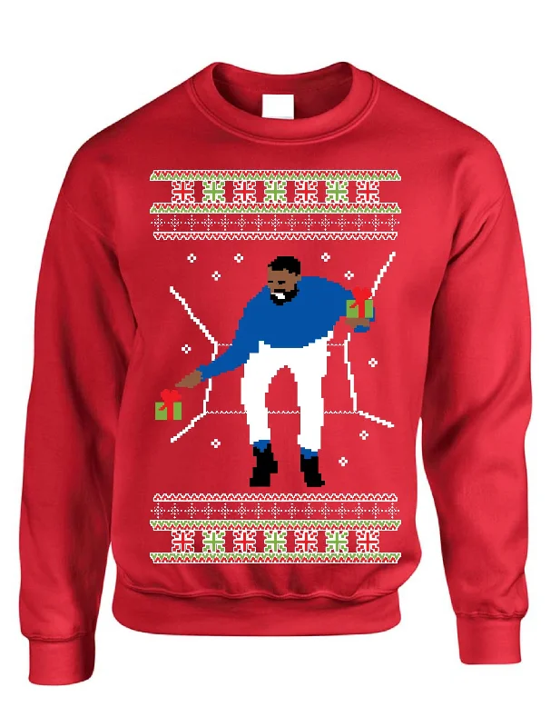 Adult Crewneck 1-800 Hotline Bling Ugly Christmas Sweater Zippered Front Buttoned Front Snap Front Adult Crewneck 1-800 Hotline Bling Ugly Christmas Sweater Zippered Front Buttoned Front Snap Front