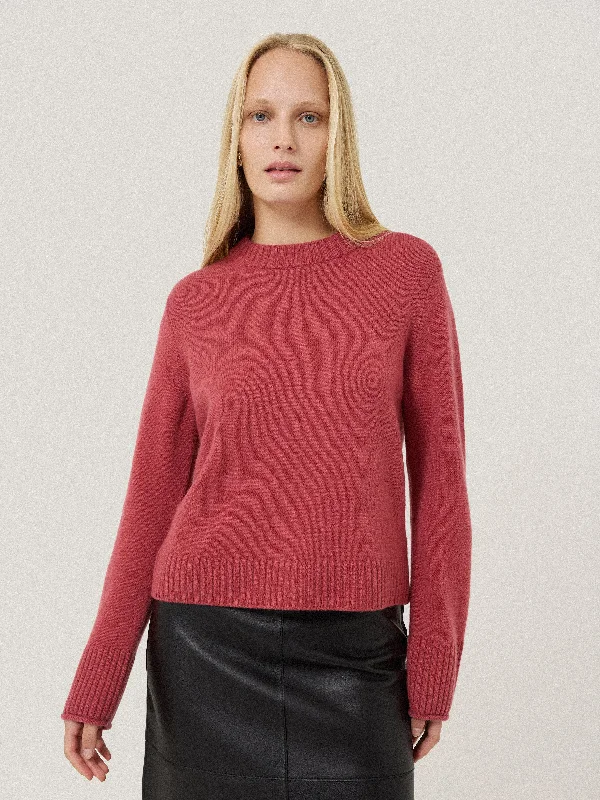 Compact Wool Cashmere Blend Jumper | Deep Rose Faux Fur Fabric Real Fur Fabric Shearling Fabric Compact Wool Cashmere Blend Jumper | Deep Rose Faux Fur Fabric Real Fur Fabric Shearling Fabric