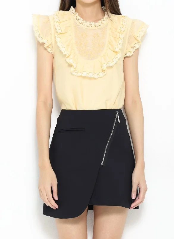 Giselle Asymmetrical Skirt low waist skirt